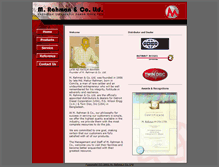 Tablet Screenshot of mrahmanco.com